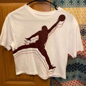 Girls Jordan crop top